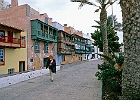 Typische Fassaden in Santa Cruz : Andrea